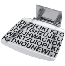 Сиденье для душа Ravak Ovo-B-Text откидное