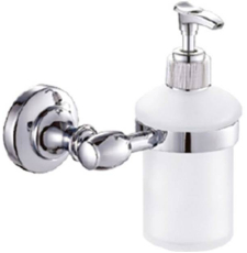 Дозатор для мыла CeramaLux Bianco 52012, хром