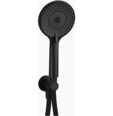Душевая лейка Caprigo 98-522-ner со шлангом и держателем, матов.черный