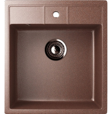 Мойка для кухни Ulgran U-406 45x51, врезная, терракот 307 Мойка для кухни Ulgran U-406 45x51, врезная, терракот 307