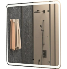 Зеркало Axus Relax 70x80, с подсветкой, сенсор, подогрев