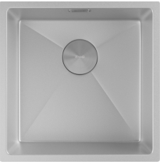 Мойка для кухни ZorG Zerox U/IF 44x44, под столешнцу, Zurinox Steel