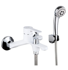 Смеситель для ванны Frap H41 F3241 настенный, с лейкой, белый\хром