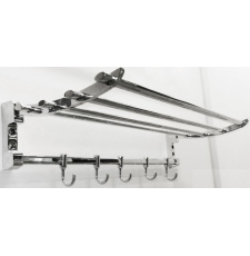 Полка Ledeme L806, откидная с крючками, 60 см