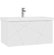 Тумба для умывальника Vigo Geometry-1 80 Como, 1 ящ., белая