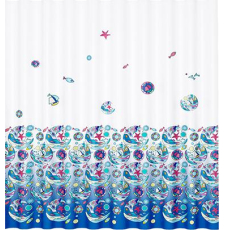 Текстильная шторка для ванны Wasser Kraft Salm 180x200 SC-13101