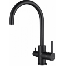 Смеситель для кухни Kaiser Merkur 26744-9, под фильтр, черный матовый