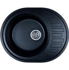 Мойка для кухни GranRus GR-620 62x50, врезная, черный