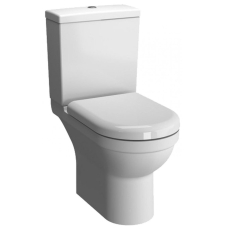 Унитаз Vitra S50 Rim-ex Open-back, напольный с крышкой микролифт, горизонтальный выпуск