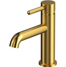 Смеситель для умывальника Whitecross Y Y1210GLB, брашированное золото