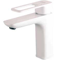 Смеситель для умывальника Iddis Slide SLIWT00i01, белый матовый