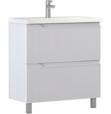 Тумба для умывальника Vigo Neo 800-0-2 80 Neo напольная, 2 ящ., белый