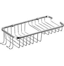 Полка и мыльница с крючками Frap F338, 25.8 см