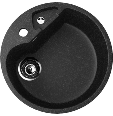 Мойка для кухни Ulgran U-108 50.5x50.5, врезная, чёрный 308 Мойка для кухни Ulgran U-108 50.5x50.5, врезная, чёрный 308