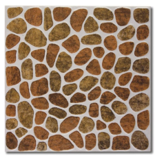 Напольная плитка Axima Пьетра 32.7x32.7, матов., рельеф., коричневая