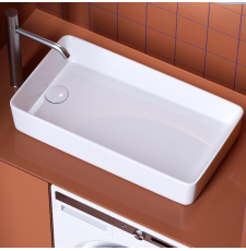 Раковина-чаша Ceramicanova Element 62 на столешницу и стиральную машину, прям.