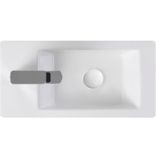 Раковина Aquaceramika Artis 50 настенная, левая, Glossy White