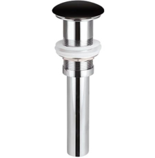 Донный клапан UnicoPureza V01PF без перелива, черный матовый