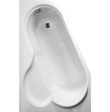 Акриловая ванна VagnerPlast Selena 147x100, угловая левая
