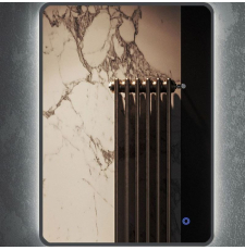 Зеркало Roxen Simon 60x80 с подсветкой, сенсор, диммер, оружейная сталь