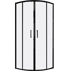 Душевая кабина Roxen Santi 90x90, матов. Easy Clean\черный DeepBlack