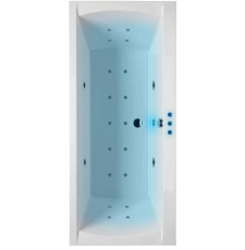 Гидромассаж Whirlpool System MVL Lux A, 22 форсунки hydro+aero+chromo, хром