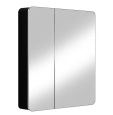 Зеркало-шкаф Континент Eltoro Led 76x85, с подсветкой, сенсор, розетка, МВК114