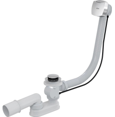 Сифон для ванны Alca A51CR полуавтомат, хром