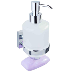 Дозатор для мыла Bemeta Beta 132109182, 200 мл, с магнитной мыльницей