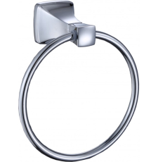 Держатель для полотенец CeramaLux Domino 95406, кольцо, хром