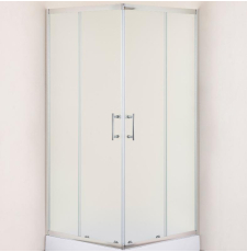 Душевая кабина Taliente 90x90 TA-09092-1MP кв., мат. рифл./хром