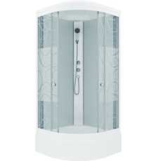 Душевая кабина Triton Стандарт В3 90x90 ДН4, узоры, Щ0000027248
