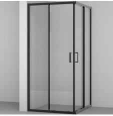 Душевая кабина Aquabath Atlas AB-04F 90x90 кв., прозр.\черный