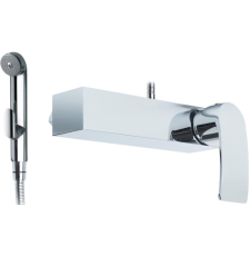 Смеситель с гигиеническим душем Ahti Mikkeli MK305017 настенный, хром