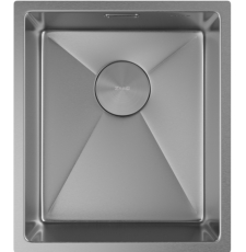Мойка для кухни ZorG Zerox U/IF 38x44, под столешнцу, Steel