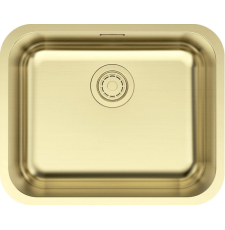 Мойка для кухни Paulmark Vello 53 Uni 53.3x43.3 VE53-LG, под столешницу, светлое золото