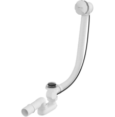 Сифон для ванны Whitecross SPWC60CR полуавтомат, 60 см, латунь, хром