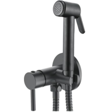 Смеситель с гигиеническим душем Ledeme H98 L5398D-2 настенный, оружейная сталь