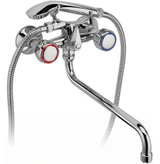 Смеситель для ванны Ferro Standard BST11A, настенный Смеситель для ванны Ferro Standard BST11A, настенный