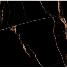 Напольная плитка-керамогранит Netto Plus Markinia 60x60 gold high glossy, черный