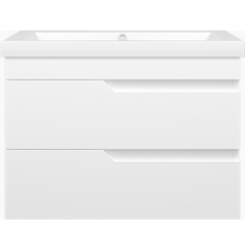 Тумба для умывальника Misty Софт 75 подвесная, 2 ящ.