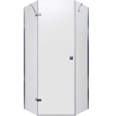 Душевая кабина Triton Сигма Хром А1 100x100 без поддона, пятиуг., прозр.\хром, Щ0000056790 Душевая кабина Triton Сигма Хром А1 100x100 без поддона, пятиуг., прозр.\хром, Щ0000056790