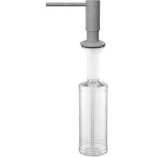 Дозатор для моющего средства Paulmark Decus D004-GR, серый, для кухни